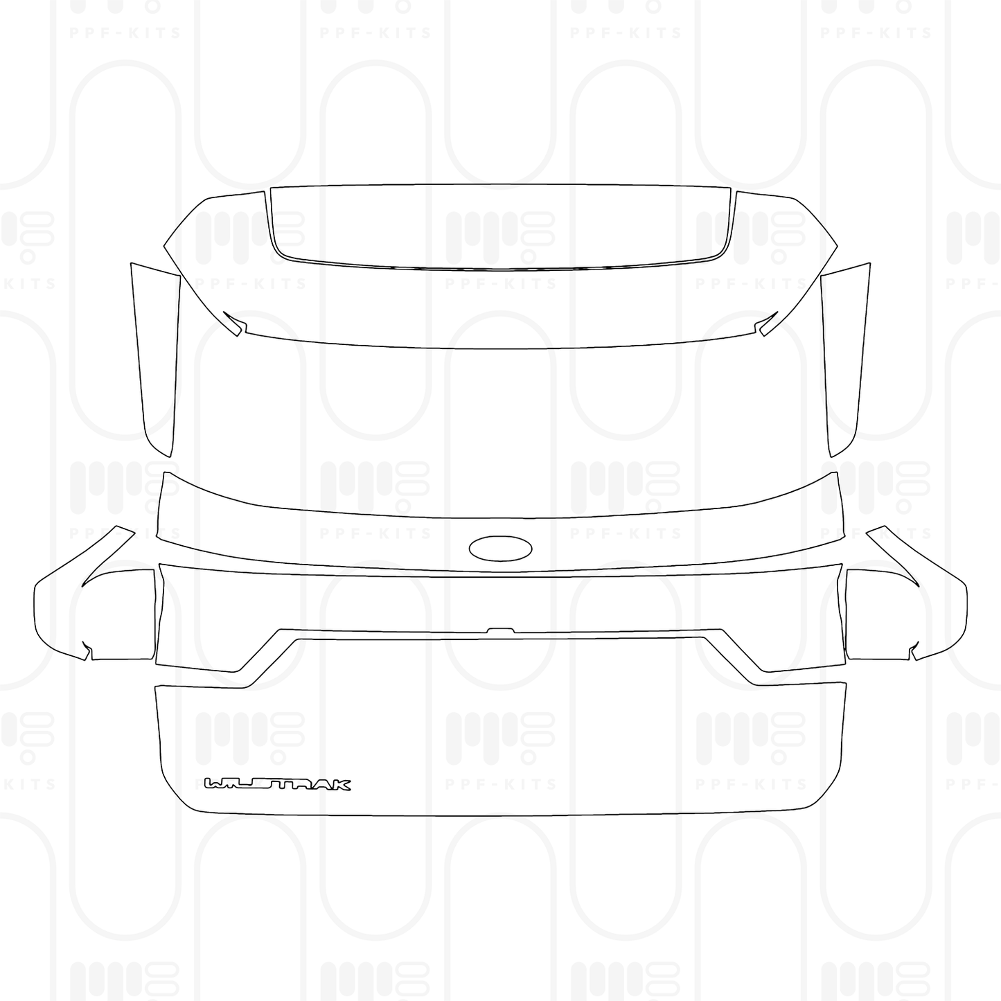 Pre-Cut PPF Ford Everest Wildtrak 2025