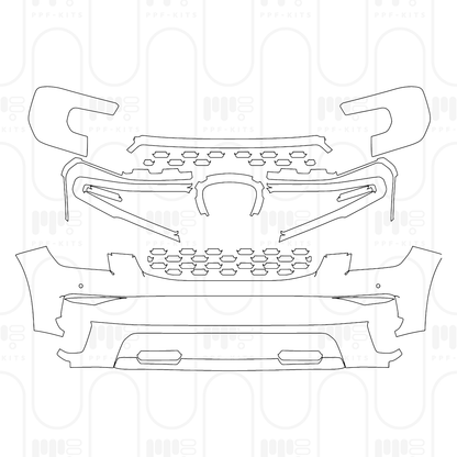 Pre-Cut PPF Ford Everest Sport 2025