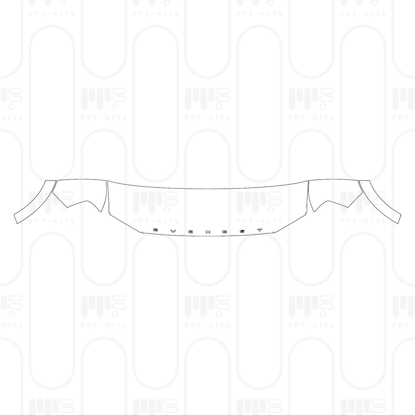 Pre-Cut PPF Ford Everest Sport 2025