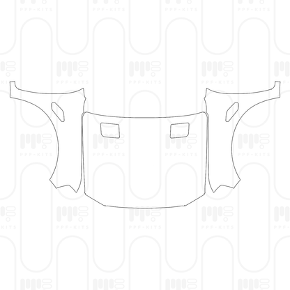 Pre-Cut PPF Ford Ranger (US) Raptor 2025