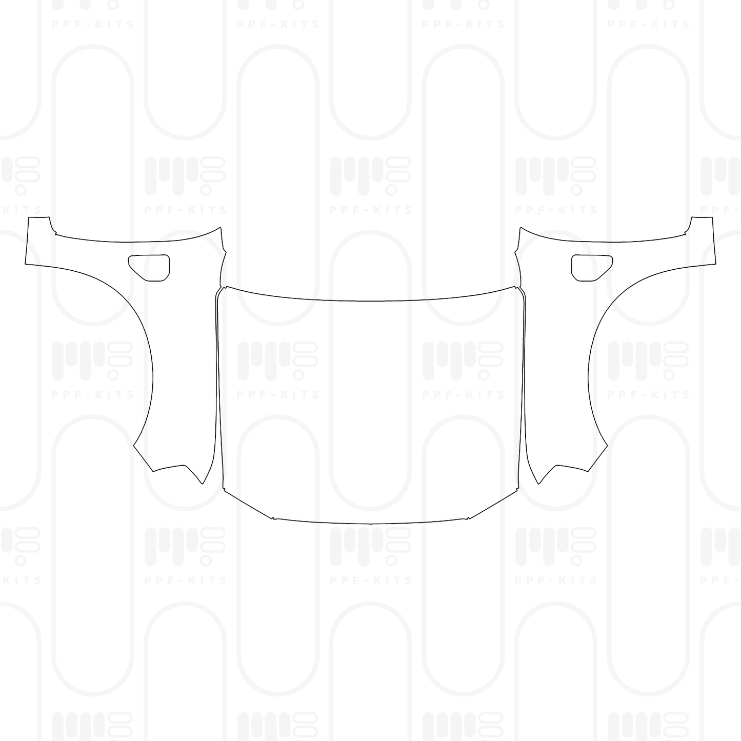 Pre-Cut PPF Ford Ranger (EU) Wildtrak 2025