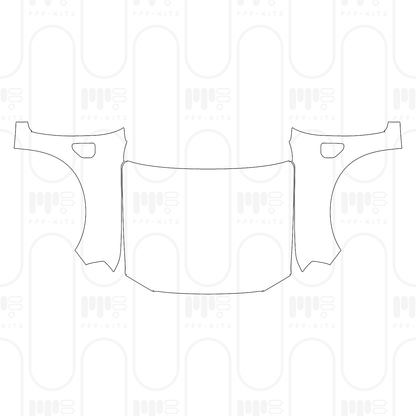 Pre-Cut PPF Ford Ranger (EU) Wildtrak 2025