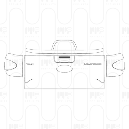 Pre-Cut PPF Ford Ranger (EU) Wildtrak 2025