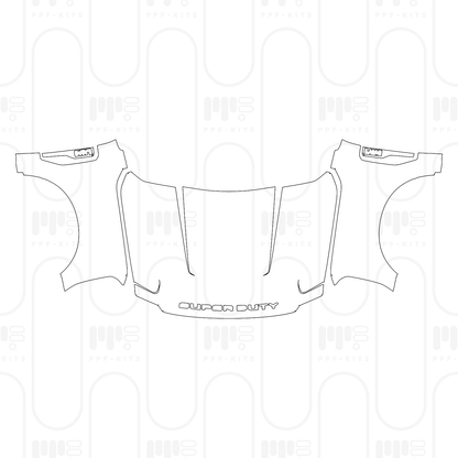 Pre-Cut PPF Ford Super Duty F-250 Crew Cab King Ranch 2026