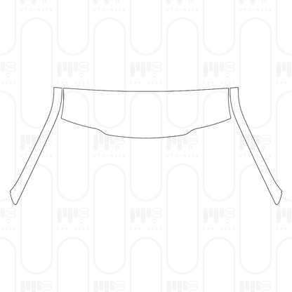 Pre-Cut PPF Ford Super Duty F-350 Crew Cab XLT 2025