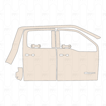 Pre-Cut PPF Ford Super Duty F-450 Platinum 2025
