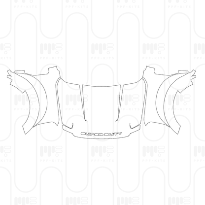 Pre-Cut PPF Ford Super Duty F-450 XLT 2026