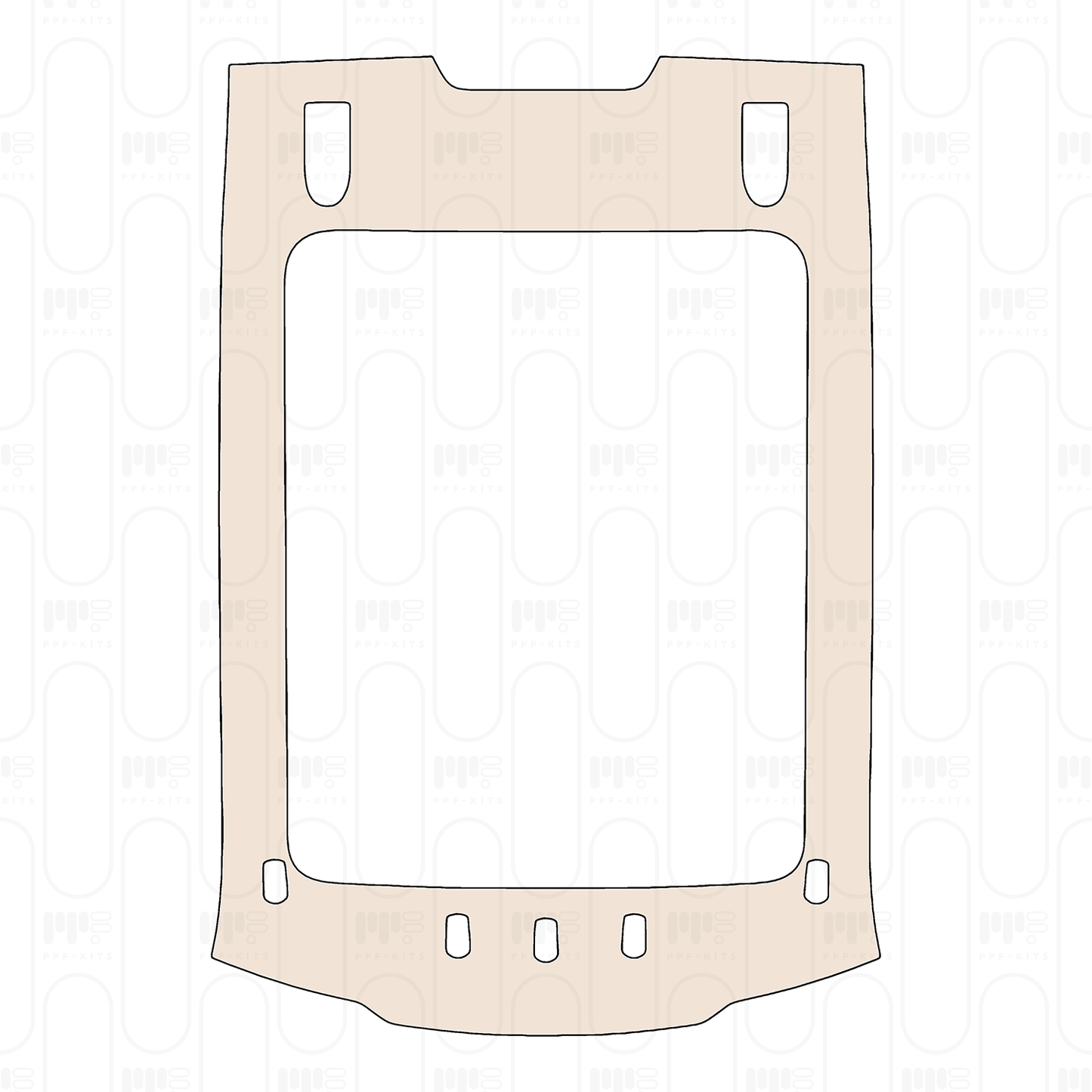Pre-Cut PPF Ford Super Duty F-450 Platinum 2025