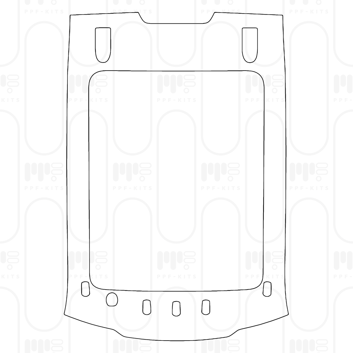 Pre-Cut PPF Ford Super Duty F-450 XLT 2026