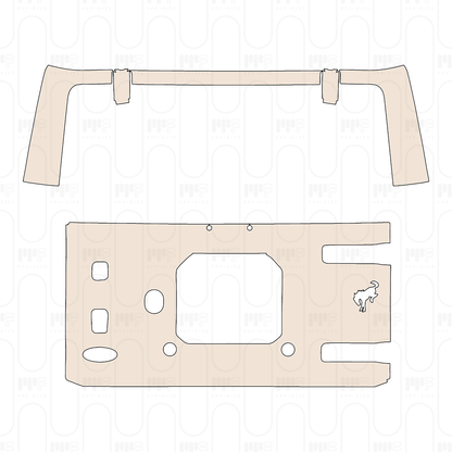Pre-Cut PPF Ford Bronco 4 Door Big Bend 2025