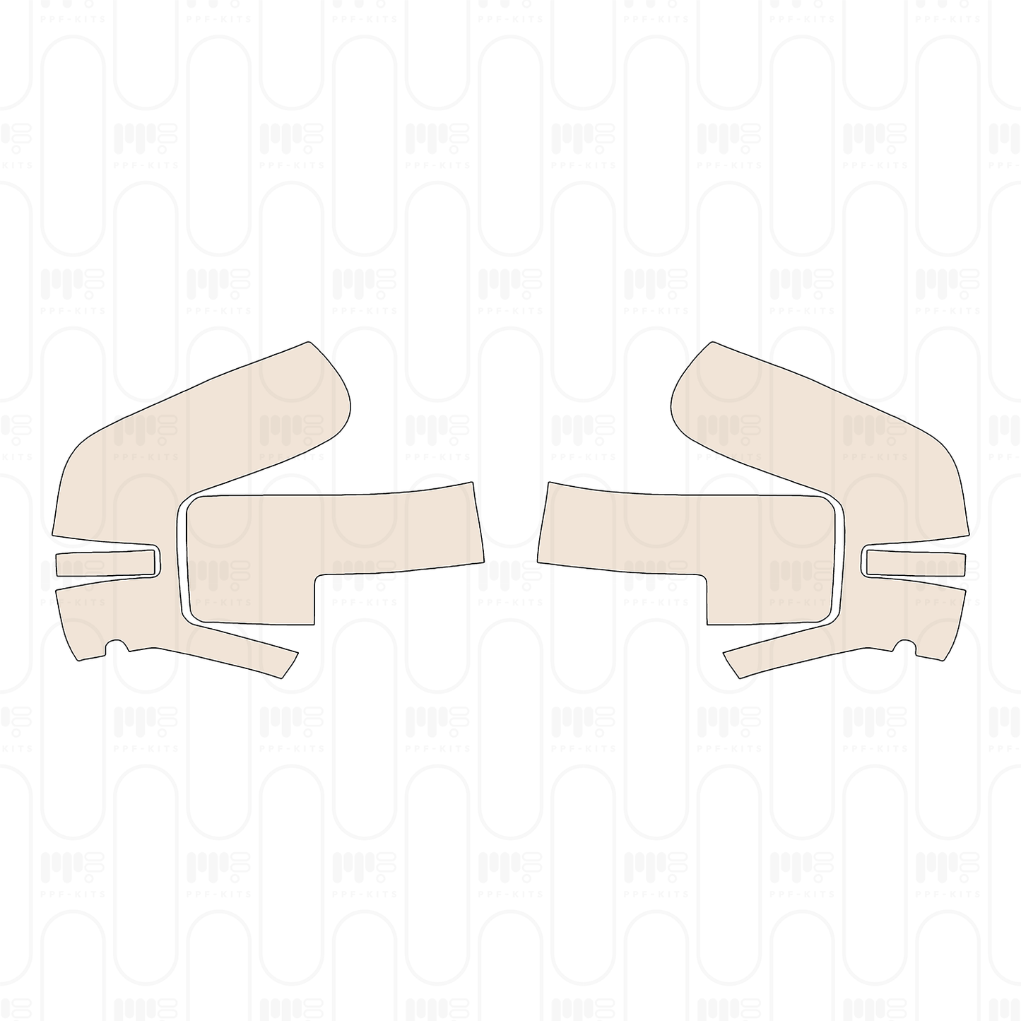 Pre-Cut PPF Ford Bronco 4 Door Big Bend 2025