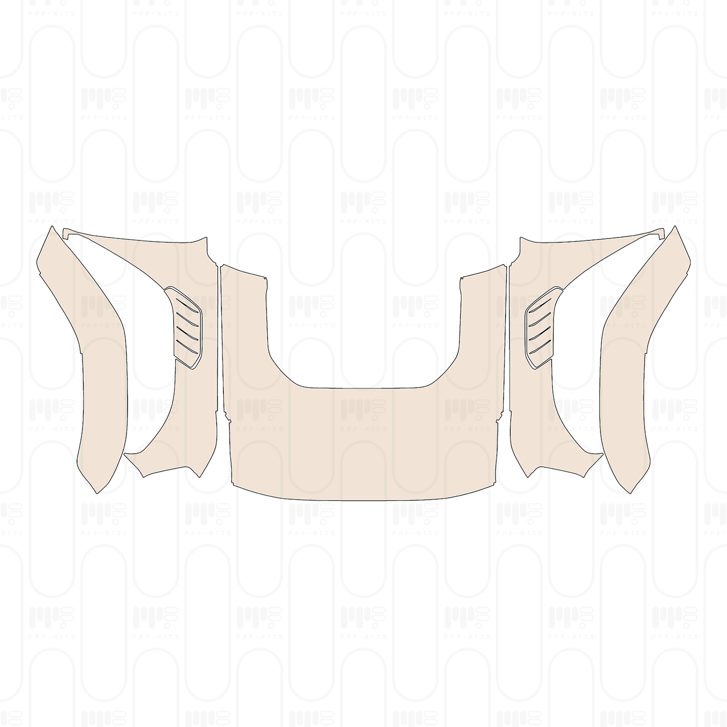 Pre-Cut PPF Ford Bronco 4 Door Raptor 2025