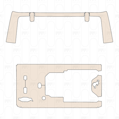 Pre-Cut PPF Ford Bronco 4 Door Raptor 2025