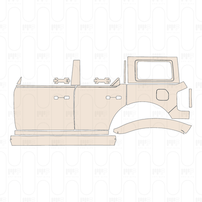 Pre-Cut PPF Ford Bronco 4 Door Badlands 2025