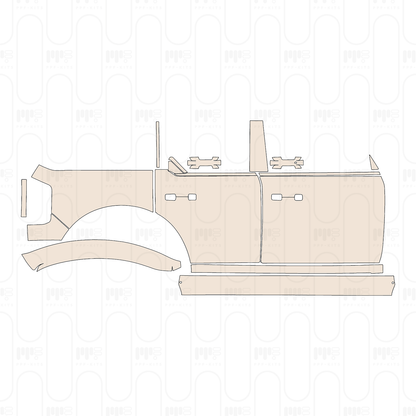 Pre-Cut PPF Ford Bronco 4 Door Badlands 2025