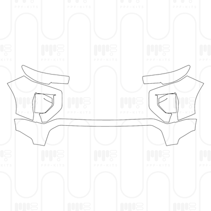 Pre-Cut PPF GMC Canyon Elevation 2025