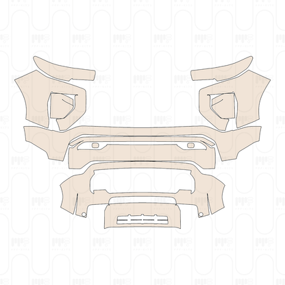 Pre-Cut PPF GMC Canyon AT4X 2026