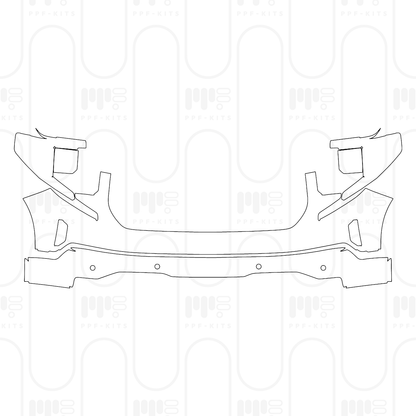 Pre-Cut PPF GMC Sierra 1500 Crew Cab ELEVATION 2025