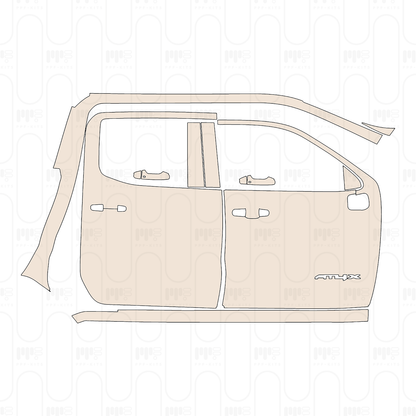 Pre-Cut PPF GMC Sierra 1500 Crew Cab AT4X 2026
