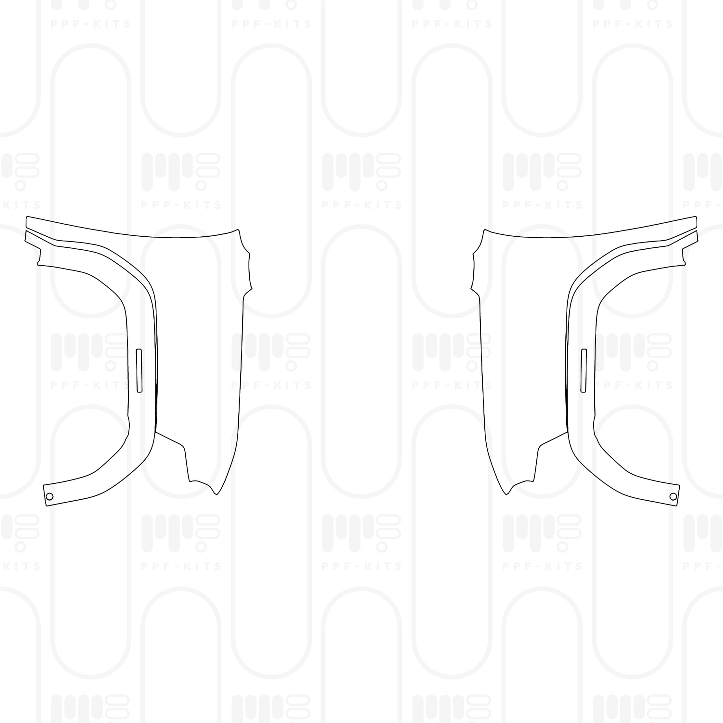 Pre-Cut PPF GMC Sierra EV Max Range Denali 2025