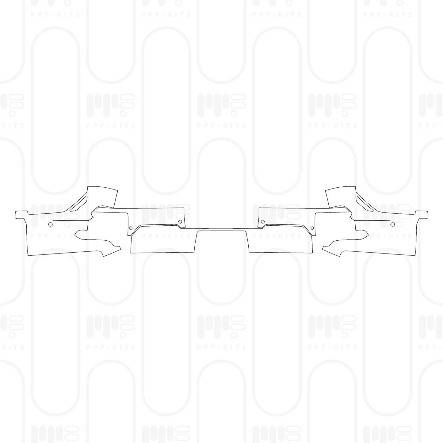 Pre-Cut PPF GMC Sierra EV Max Range Denali 2025