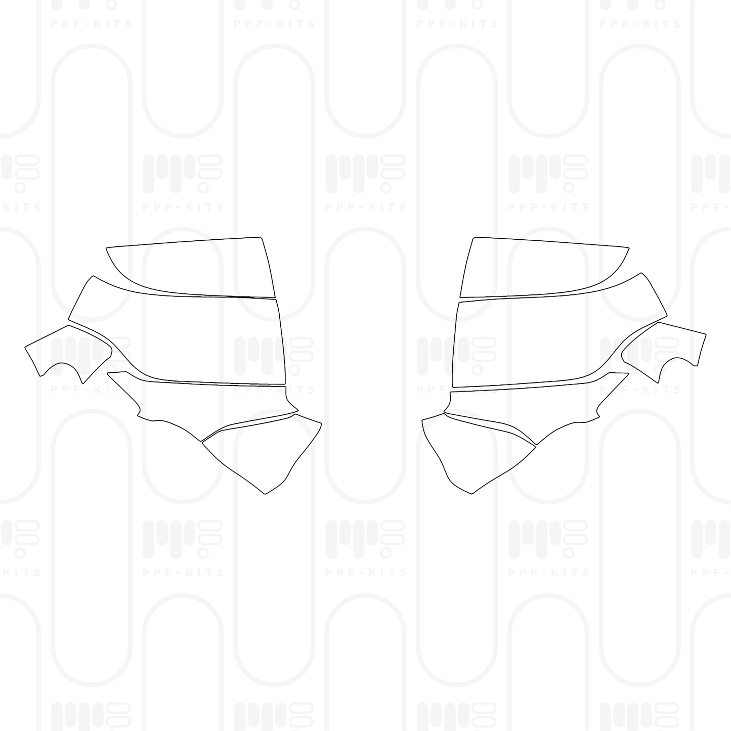 Pre-Cut PPF GMC Sierra EV Extended Range Denali 2025