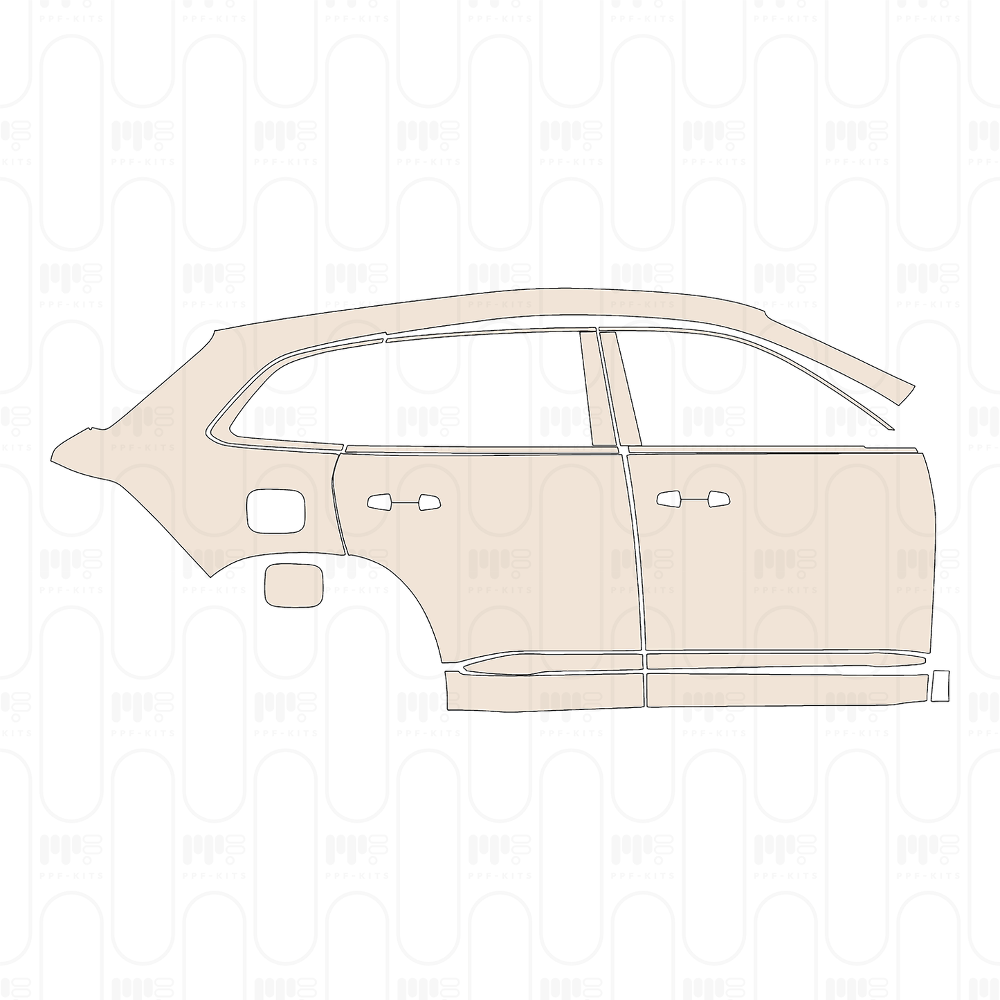Pre-Cut PPF Geely Monjaro 2025