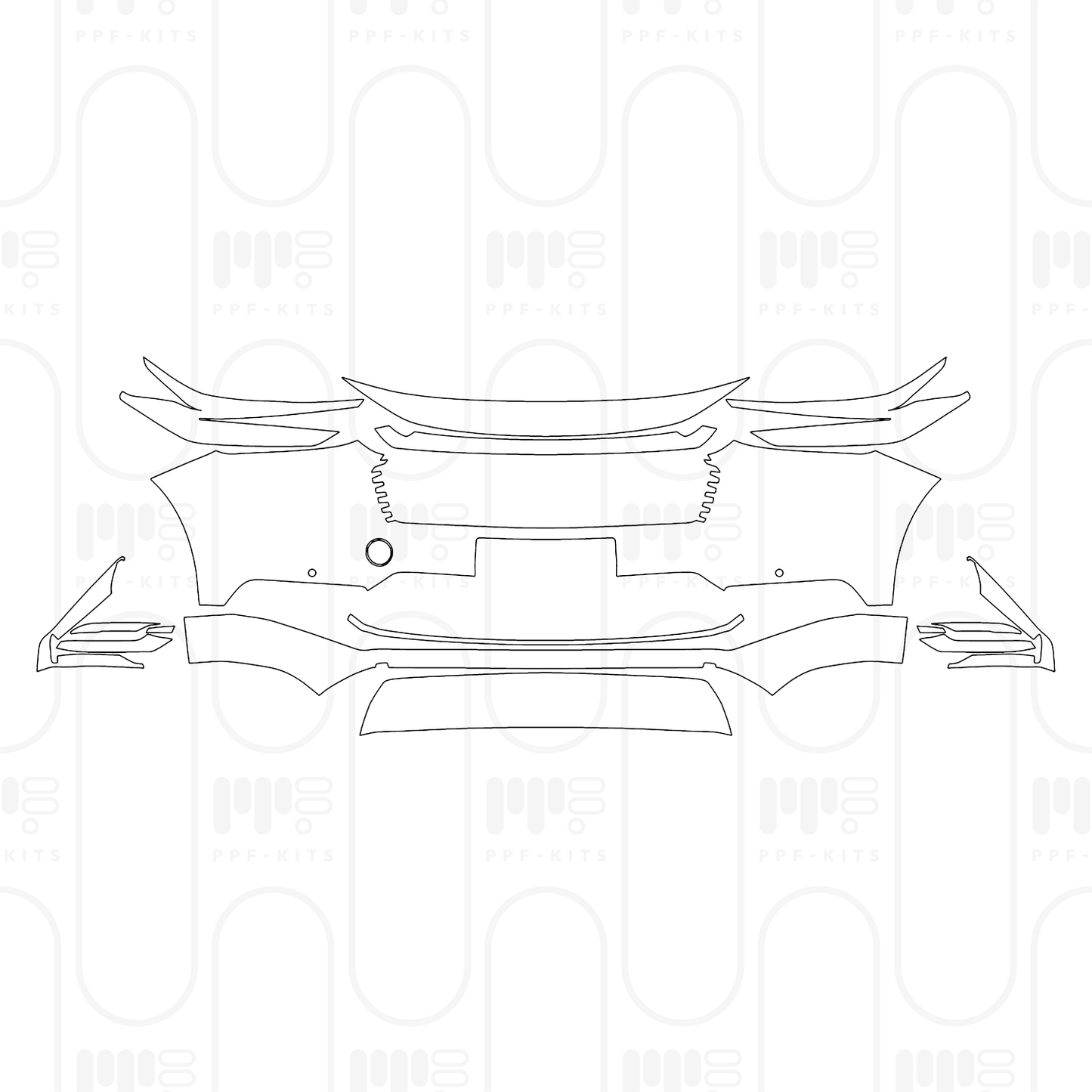 Pre-Cut PPF Honda HR-V (BR) Base 2025
