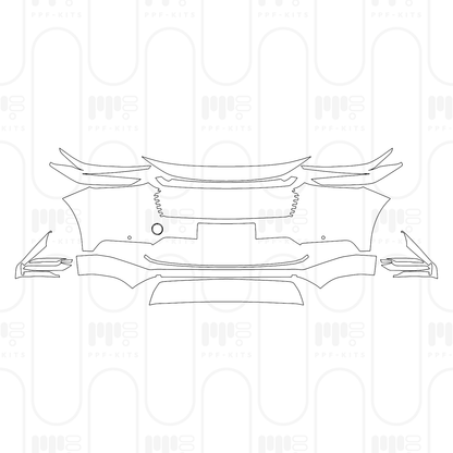 Pre-Cut PPF Honda HR-V (BR) Base 2025
