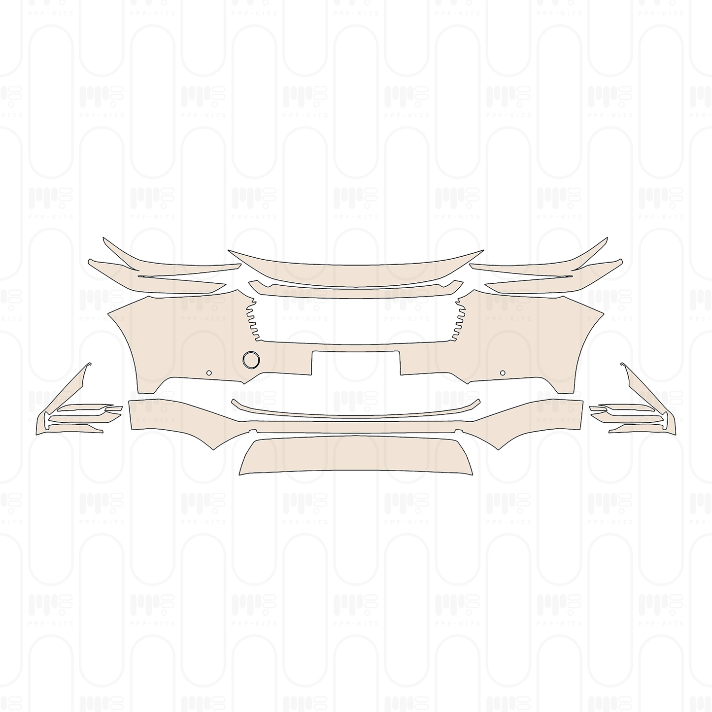 Pre-Cut PPF Honda HR-V (BR) Base 2025