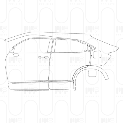 Pre-Cut PPF Honda HR-V (BR) Base 2025