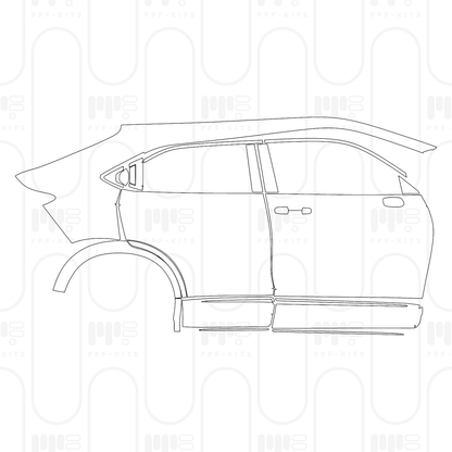 Pre-Cut PPF Honda HR-V (BR) Base 2025