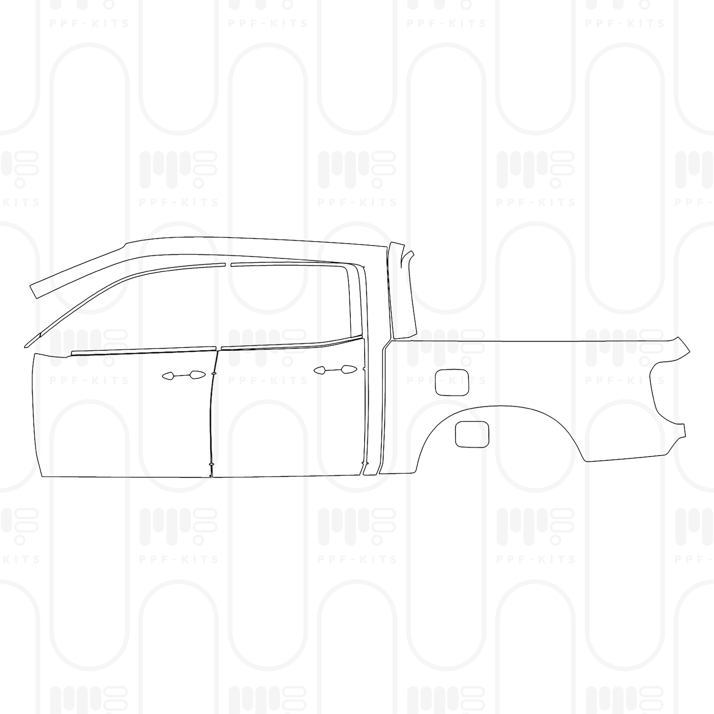 Pre-Cut PPF Honda Ridgeline TrailSport 2026