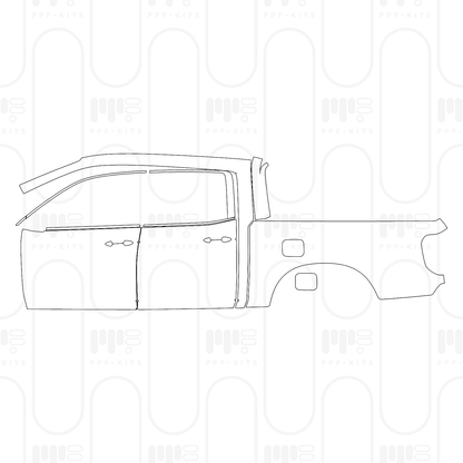 Pre-Cut PPF Honda Ridgeline TrailSport 2026