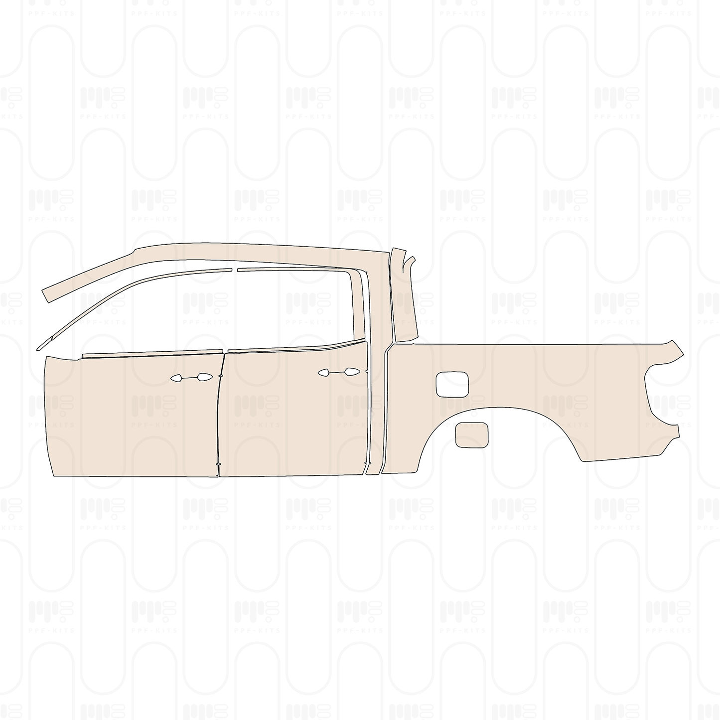 Pre-Cut PPF Honda Ridgeline Sport 2026