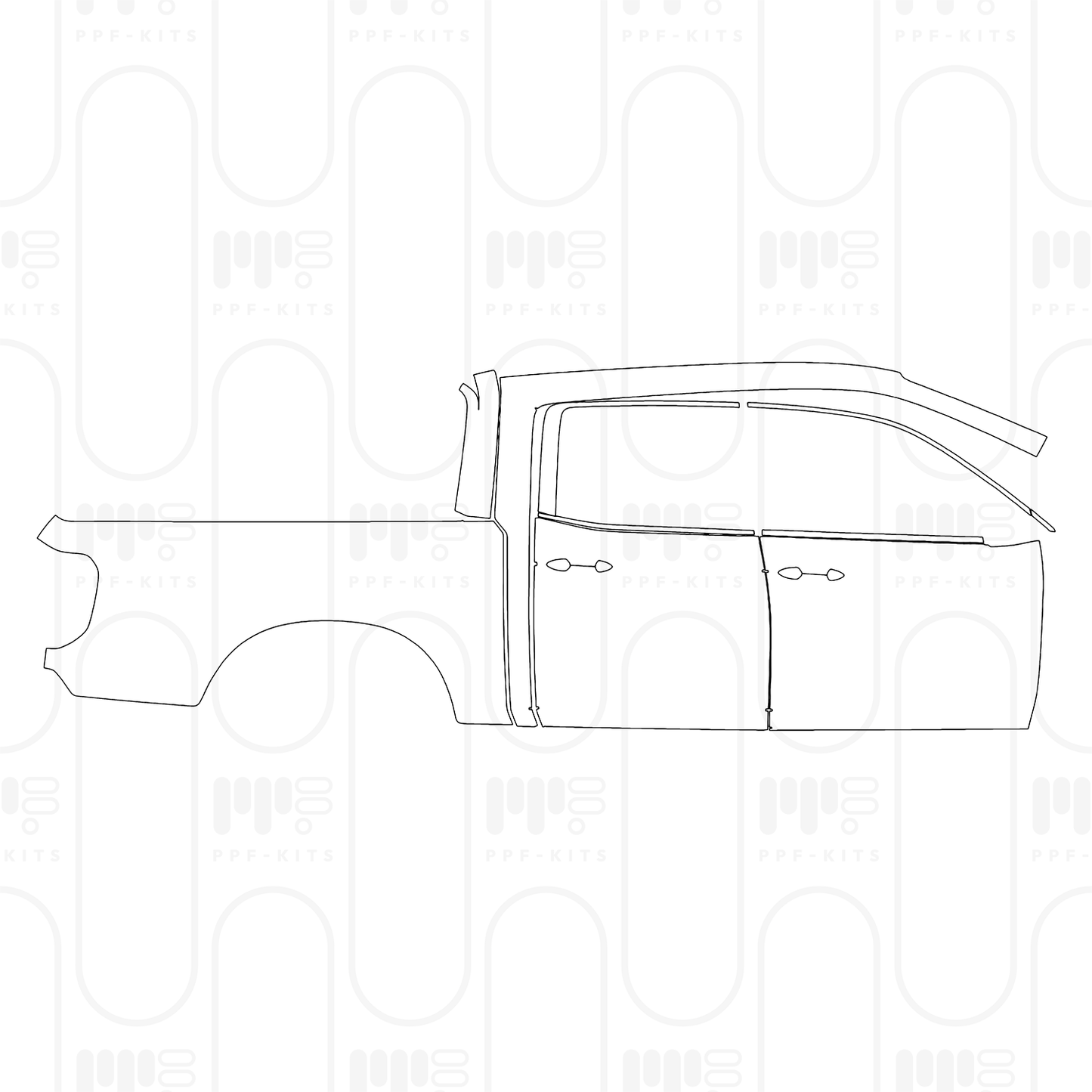 Pre-Cut PPF Honda Ridgeline TrailSport 2026