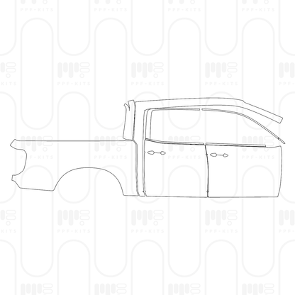 Pre-Cut PPF Honda Ridgeline TrailSport 2026