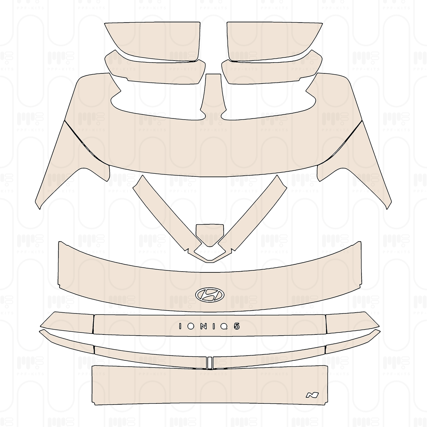 Pre-Cut PPF Hyundai IONIQ 5 N 2026