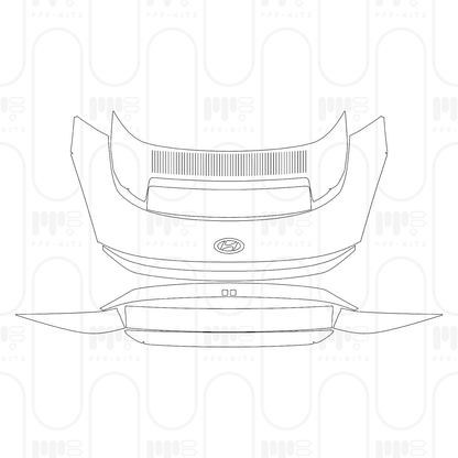 Pre-Cut PPF Hyundai IONIQ 6 (US) SEL 2025