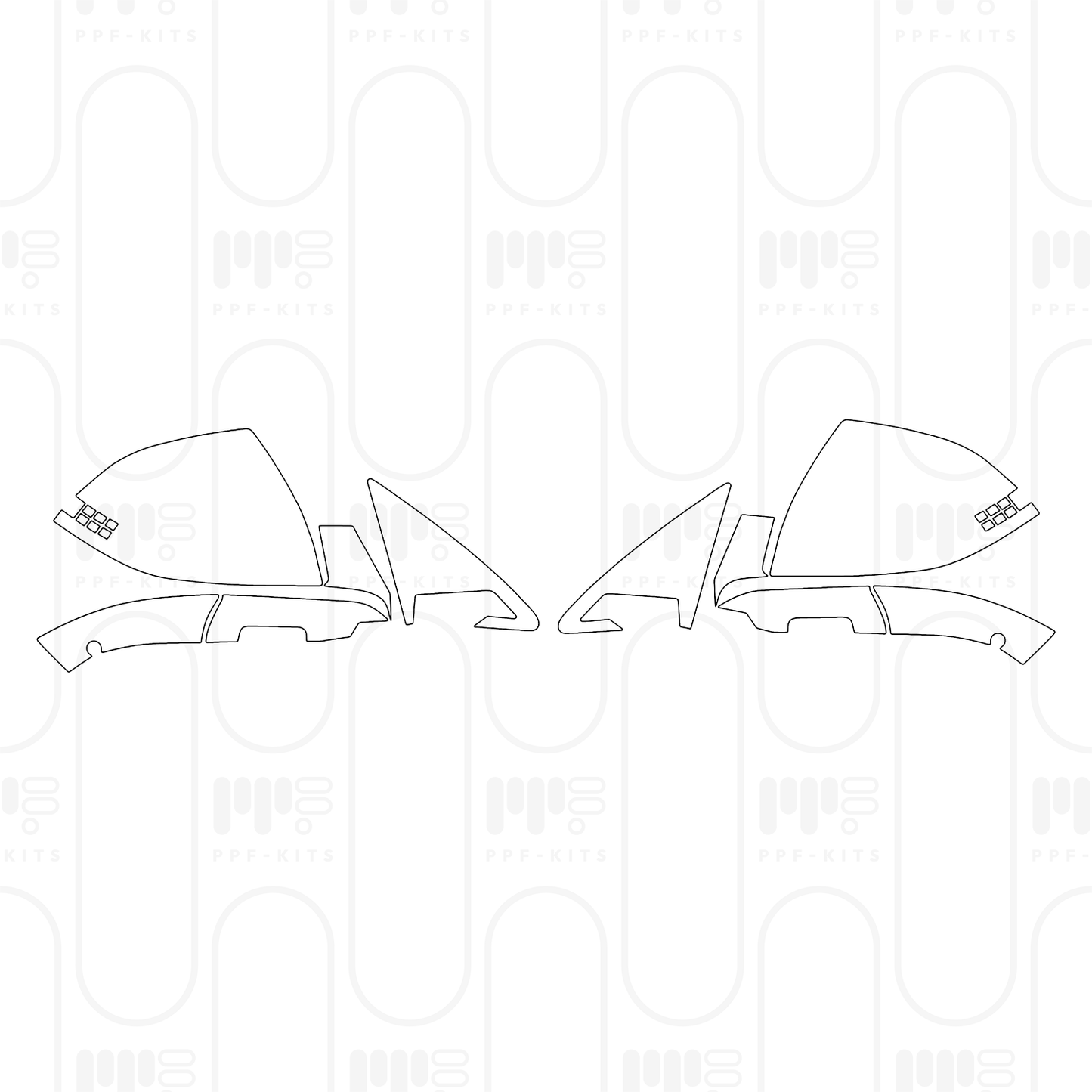 Pre-Cut PPF Hyundai IONIQ 6 (US) SEL 2025