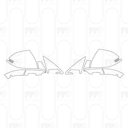 Pre-Cut PPF Hyundai IONIQ 6 (US) SEL 2025