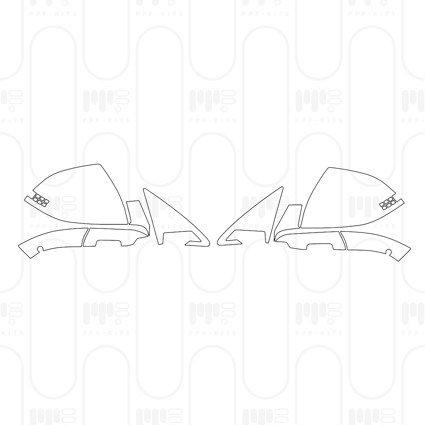 Pre-Cut PPF Hyundai IONIQ 6 (US) SEL 2025