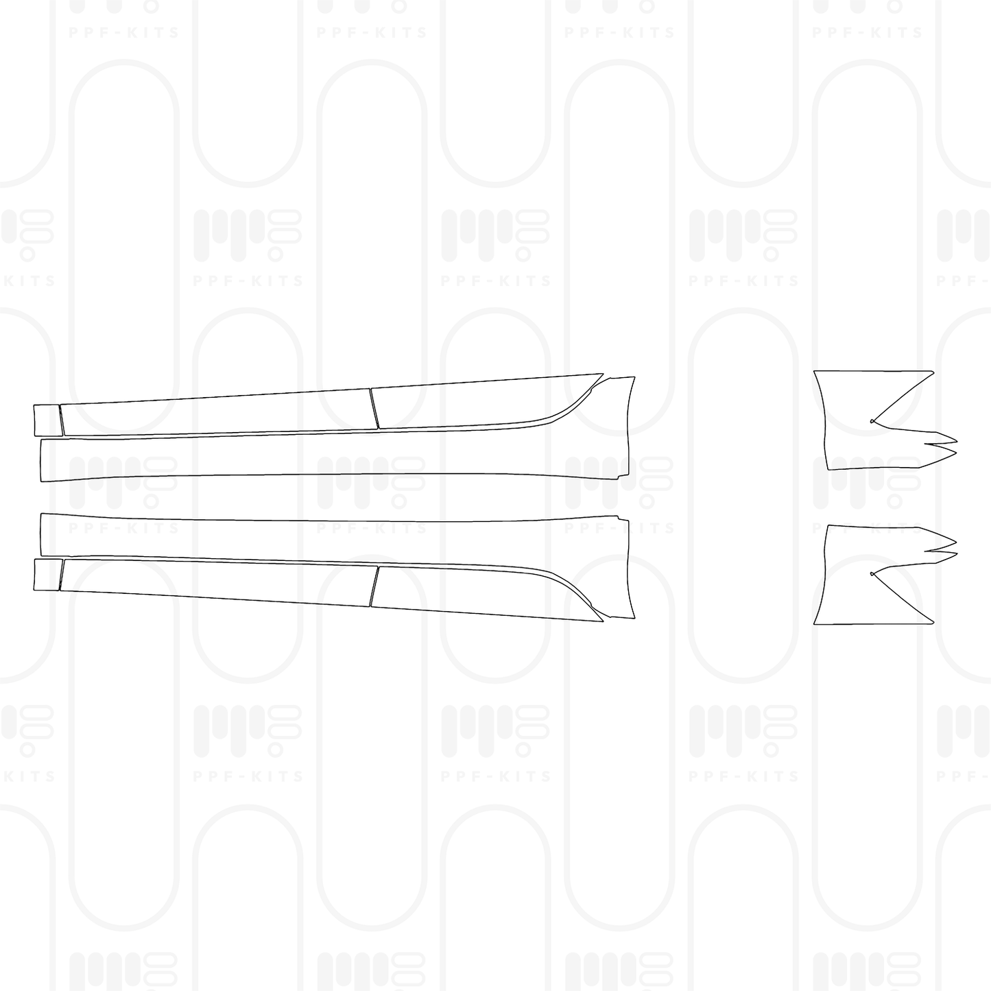 Pre-Cut PPF Hyundai IONIQ 6 (US) SEL 2025