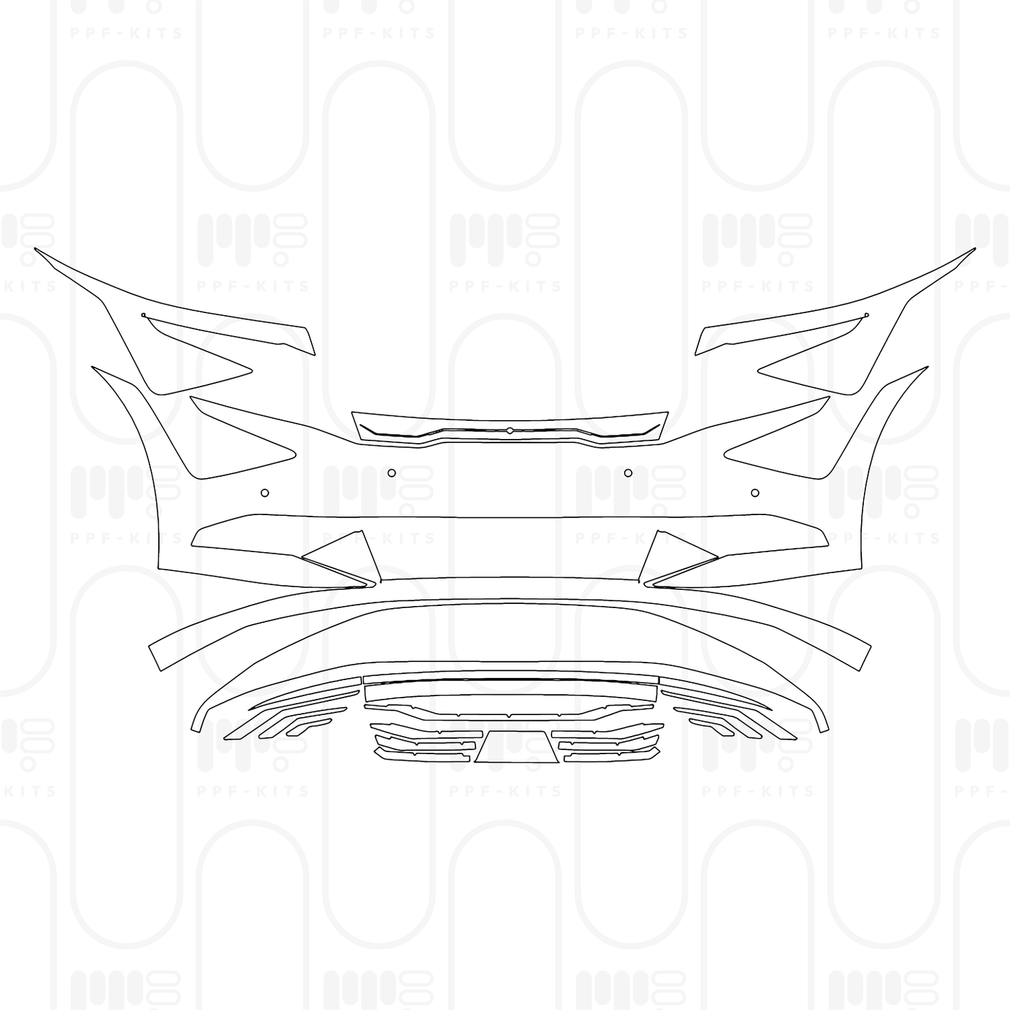 Pre-Cut PPF KIA EV6 (US) Wind 2025