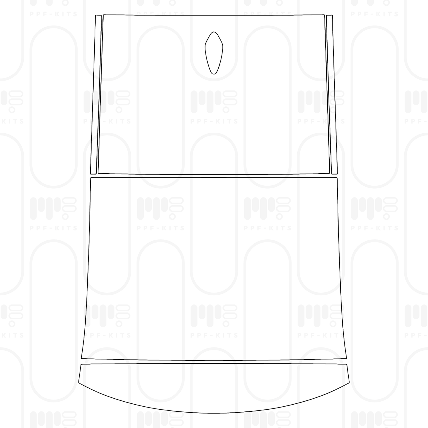 Pre-Cut PPF KIA EV6 (US) Wind 2025