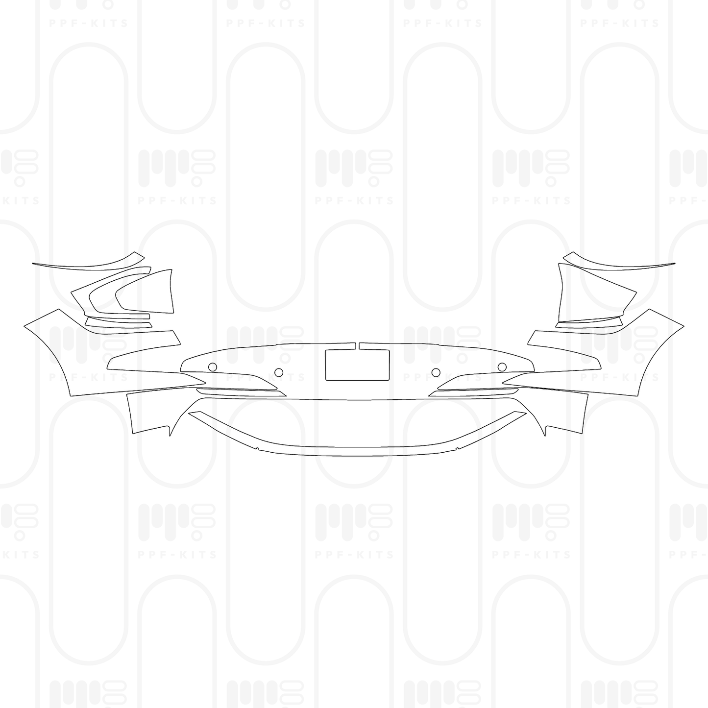 Pre-Cut PPF KIA EV6 (US) Wind 2025