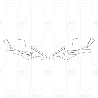 Pre-Cut PPF KIA EV6 (US) Wind 2025