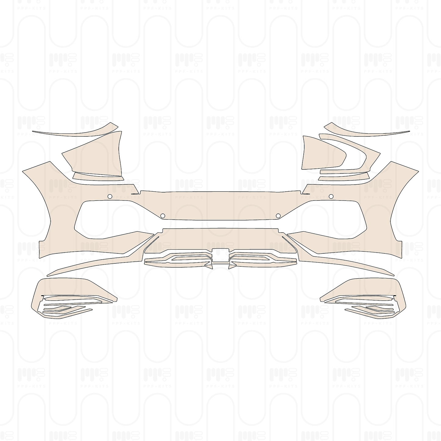 Pre-Cut PPF KIA EV6 (EU) GT-Line 2026
