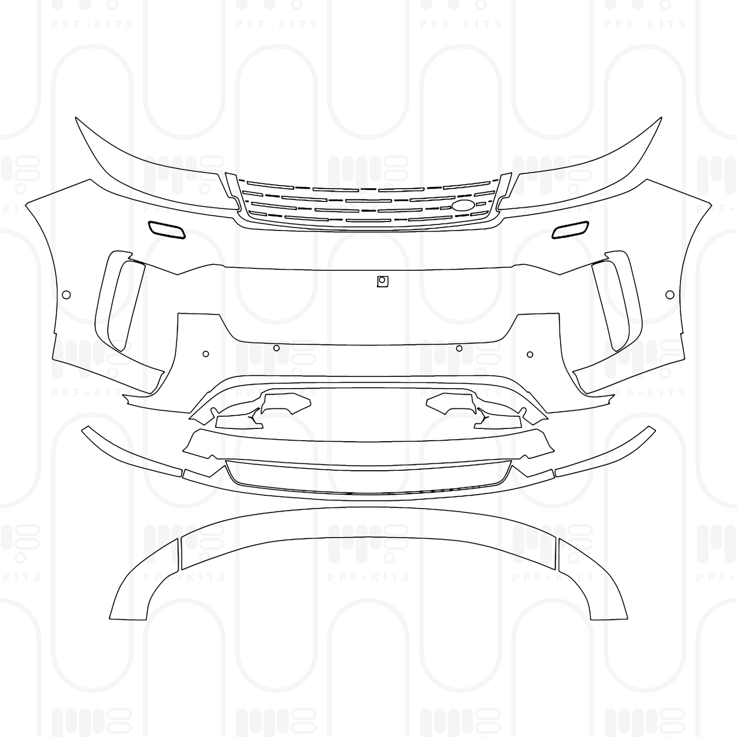 Pre-Cut PPF Land Rover Range Rover Sport SV Edition One 2026