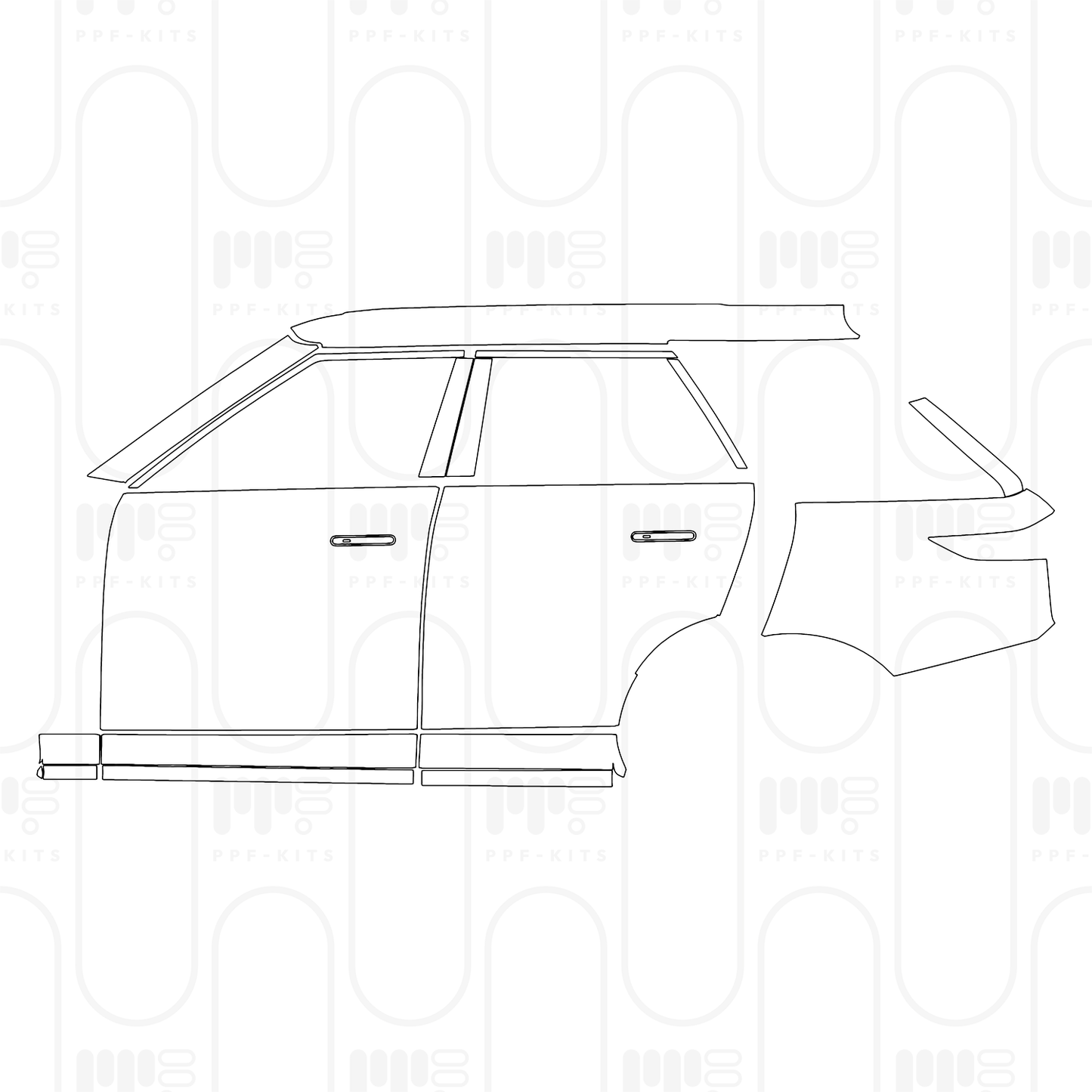 Pre-Cut PPF Land Rover Range Rover Sport SV Edition One 2026